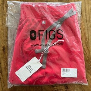 Pop Red Zamora Jogger Scrub Pants